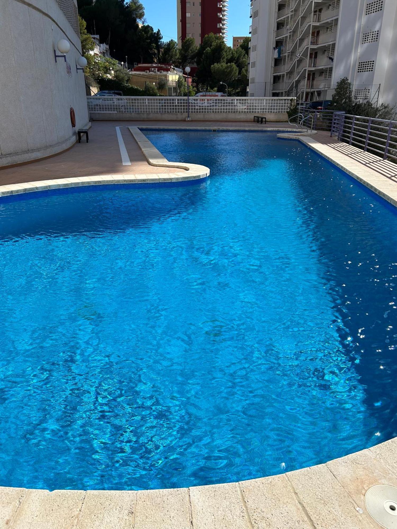 Apartamento Con Preciosas Vistas Y Piscina Benidorm Eksteriør billede